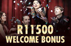R11,500 welcome bonus – 3 deposits, 3 bonuses